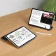 ESR iPad Pro 11\" 2024 (5. paaudze) atverams vāciņš maciņš grāmatiņa Rebound Magnetic, melns