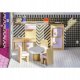 Набор Деревянной Мебели для Кукол 22609 | Wooden Furniture Set for Dolls