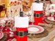 Christmas Bottle Cover Santa Suit, Red