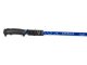Nordic Walking Trekking Pole with Anti-Shock and Compass, Single Stick, Blue