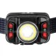 LED headlamp rechargeable with motion sensor for head XTE 5W+COB 10W VA0025 VAYOX
