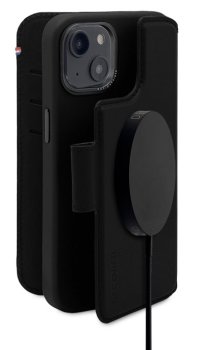 Decoded Leather Detachable Wallet for iPhone 14 Plus, Black