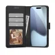 Чехол-книжка Tech-Protect для iPhone 17 Air Wallet MagSafe, матовый черный