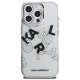 Karl Lagerfeld iPhone 16 Pro Max vāciņš IML Sketched Graphic, caurspīdīgs
