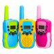 Kids Walkie Talkies 3-Piece Set 3km Range, Multicolor