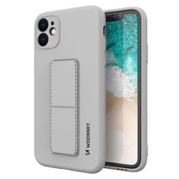 Wozinsky Kickstand Case vāciņš ar statīvu Samsung Galaxy A32 4G, pelēks