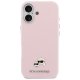 Karl Lagerfeld Karl & Choupette Head Pins Saffiano MagSafe magsafe vāciņš iPhone 17 – rozā | Phone Case Cover