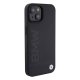 BMW iPhone 15 Case Leather Hot Stamp MagSafe, Black