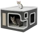 Двухуровневый домик-лежанка для кошек Gotel ZW2K, 41x41x34 см