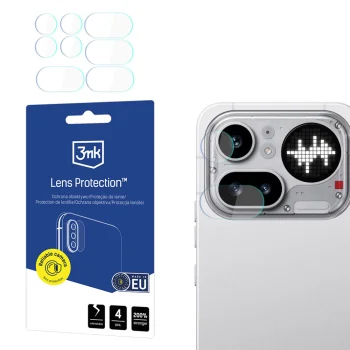 Гибридное защитное стекло для камеры 3mk Lens Protection на Nothing Phone (4a) Pro