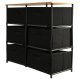 6 Drawer Fabric Dresser Storage Organizer for Bedroom Closet