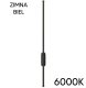 LED sienas gaismeklis, minimālistiska lampa, garums 100cm, 6000K, Melns | LED Light Wall Lamp Sconce