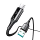Joyroom S-A60 StarTalk USB-A uz USB-C kabelis 3A 1.2m, melns