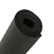Коврик для йоги и фитнеса 185x83 см, толщина 1.5 см, черный + чехол