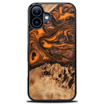 Bewood unikāls futrālis iPhone 16 - Oranžs | Unique Case for Orange