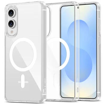 Tech-Protect FlexAir Hybrid MagSafe vāciņš Samsung Galaxy S25 Edge, Caurspīdīgs