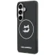 Karl Lagerfeld IML Repeated Choupette MagSafe vāciņš Samsung Galaxy S26, melns