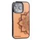Деревянный чехол Bewood для iPhone 16 Pro MANDALA LANGUAGE
