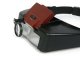 Headband Magnifier with 2 LED Lights and 4 Lenses 1.5x 3x 8.5x 10x