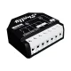 Shelly Qubino Wave 2PM Smart Controller, 2-channel, Z-Wave, Black