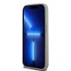 Чехол DKNY для iPhone 15 Pro Mono Stripe & Metal Logo, бежевый