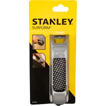 Rokas ēvele Stanley Surform 5-21-399 ar metāla korpusu, 155 mm, sudraba