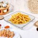 3-Tier Stackable Square Rack for Air Fryer, 3 Pcs Set
