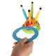 Outdoor game for children 3 in 1 Ladybug jump rope ring toss and catapult