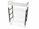 5-Tier Shoe Rack, White/Black