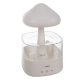 Ruhhy Air Humidifier with Night Light and Rain Effect, 450 ml, White