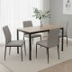 Virtuves galds 4-5 personām 120x60 cm datorgalds ModernHome