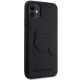 Чехол Karl Lagerfeld для iPhone 11 / XR Rubber Karl Head 3D, черный