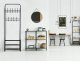 Modernhome Clothes Rack with Shoe Shelves, Black
