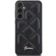 Чехол Guess для Samsung Galaxy S23 FE Quilted Metal Logo, черный