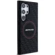 Samsung Galaxy S24 Ultra (SM-S928) AMG Silicone Carbon Pattern MagSafe Case Cover, Black