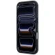 Mercedes Leather with Ring Stand MagSafe vāciņš iPhone 18 Pro / 17 Pro, tumši pelēks
