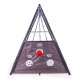 Ecotoys 4in1 Kids Playground with Swings and Basketball Hoop