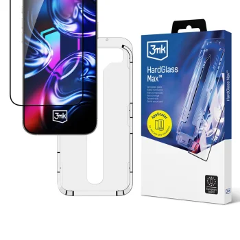 Защитное стекло 3mk HardGlass Max для iPhone 12 Pro Max, 9H, 0.33 мм