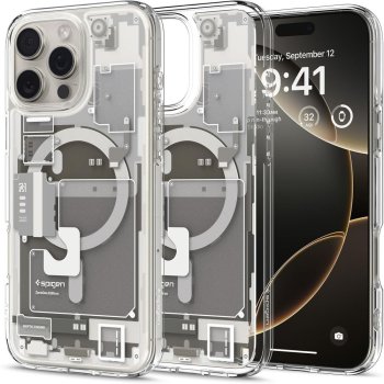 Spigen Ultra Hybrid Mag case with MagSafe Zero One iPhone 16 Pro Max - titanium