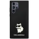 Karl Lagerfeld Samsung Galaxy S24 Ultra vāciņš Silicone NFT Choupette, melns