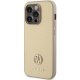 Guess iPhone 15 Pro Max vāciņš 4G Strass Metal Logo, zelta