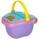 Kids Picnic Basket with Play Fruit and Drinks
