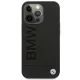Кожаный чехол BMW Signature для iPhone 13 Pro Max черный