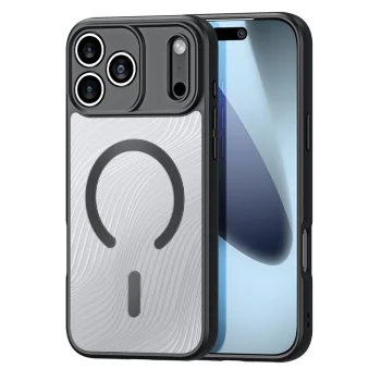 Чехол Dux Ducis для iPhone 17 Pro AIMO Mag с поддержкой MagSafe, черный