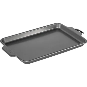KitchenAid taisnstūra cepamā plāts 33 x 22.5 cm, sudraba