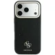 Guess Stripe Peony 4G Logo MagSafe vāciņš priekš iPhone 17 Pro / 18 Pro, melns