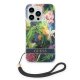 Guess Flower Strap vāciņš iPhone 14 Pro Max - Blue