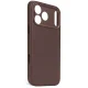 Decoded Leather Backcover MagSafe vāciņš iPhone 17 Pro, Brūns