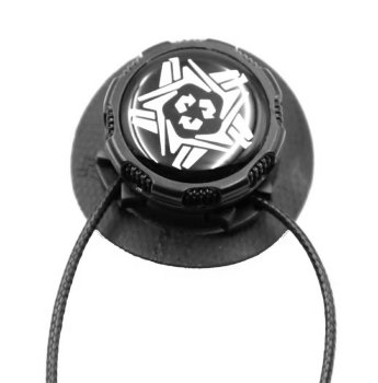 Шнурки без завязывания с поворотным замком, черные