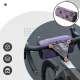 Rockbros 30110054005 velosipēda stūres soma 2.2L, violeta